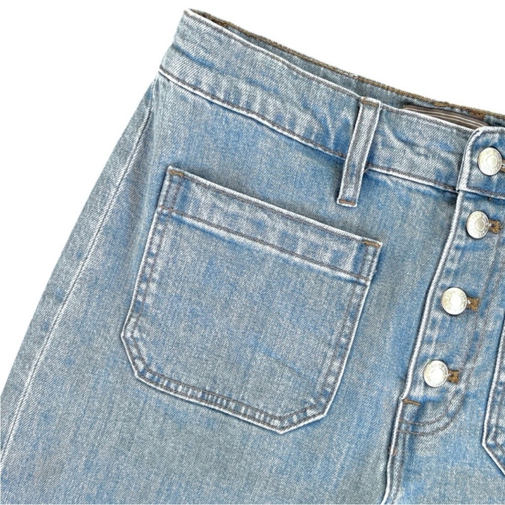 EUC J. Crew Point Sur Wide Leg Crop
Button Fly Jeans Size 27 - Picture 4 of 9